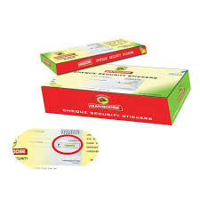 CHEQUE LEAF STICKER