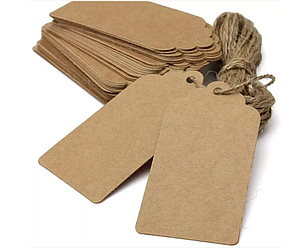 PAPER TAG (PACK OF 100 NOS)