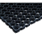 Rubber Hollow Mat Size 3 Feet (Black Rectangular)