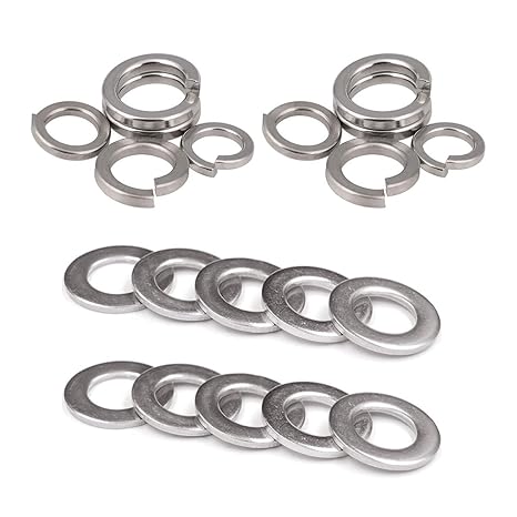 SS PLAIN WASHERS M8 (Pack of 1000 Nos)