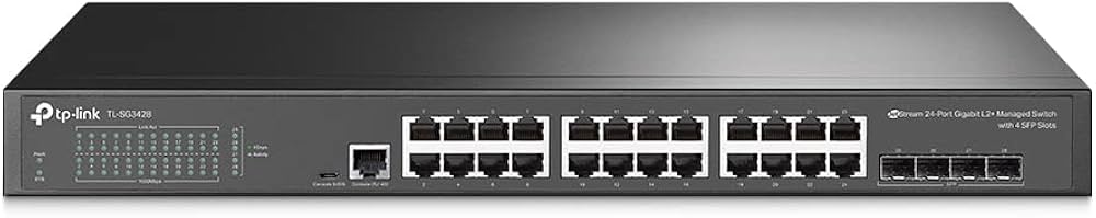 24 Port Gigabit Switch with 4SFP Ports