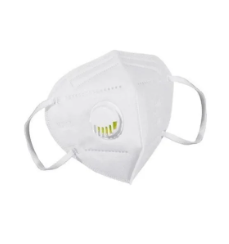 FOLD FLAT TYPE / FFP2 CLASS / WITH VALVE EAR LOOP WHITE