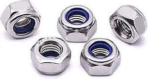 NUT,HEX,UNC 2-56,NYLON-INSERT,.25IN WIDTH,18-8 SS