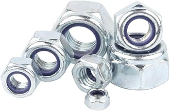 Low-Strength Steel Nylon-Insert Locknut Thin-Profile Zinc-Plated 6-32 Thread (Pack of 100)