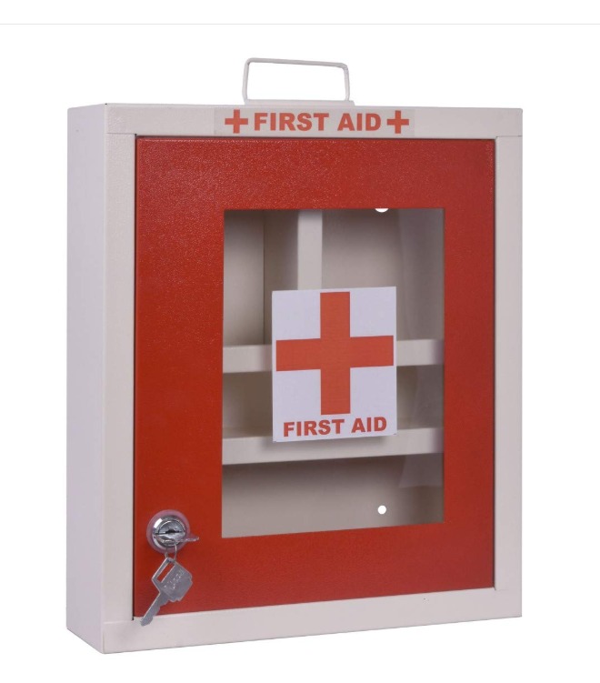METAL FIRST AID BOX (WITHOUT MEDICINE)