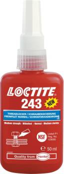 LOCTITE 243 THREAD LOCKER - 250 ML