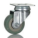 PU WHEEL 1.5" X 22MM FIXED BRACKET - 40 KGS PER WHEEL (SET OF 04 WHEELS)