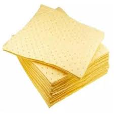 Chemical Absorbent Pads (40cm x 50cm) (286 gsm) (Pack of 100)