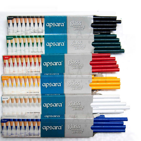 Glass Marking Pencil Blue