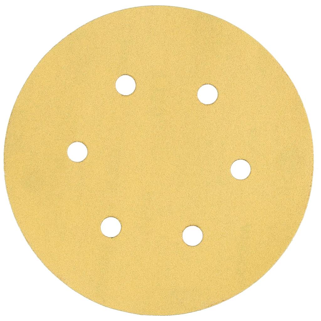 VELCRO DISC 6 INCH X 6H 80 GRIT