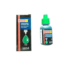 PERMANENT MARKER INK BOTTLE GREEN
