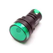 Indication LEDs: 24 VDC, Green Colour 21mm dia