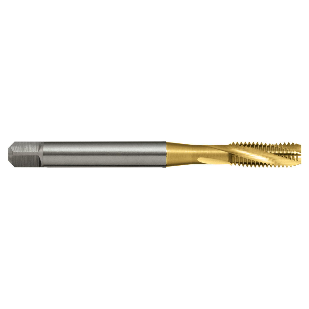 HSS-E DIN376 GUN POINT TAP TiN-COATING TD422506 M12x1.75x6Hx110
