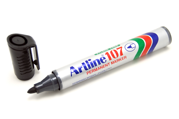 Artline Blue Permanent Marker - 107RI