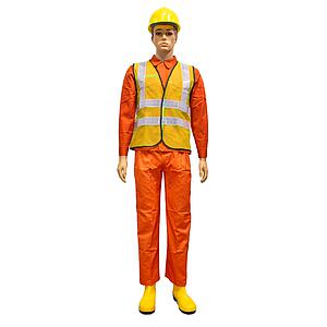 Male Mannequin With All Safety Items Including Shoes