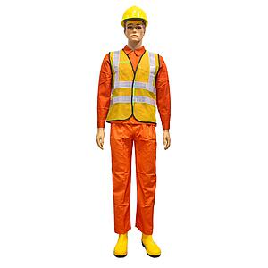 Male Mannequin With All Safety Items Including Shoes