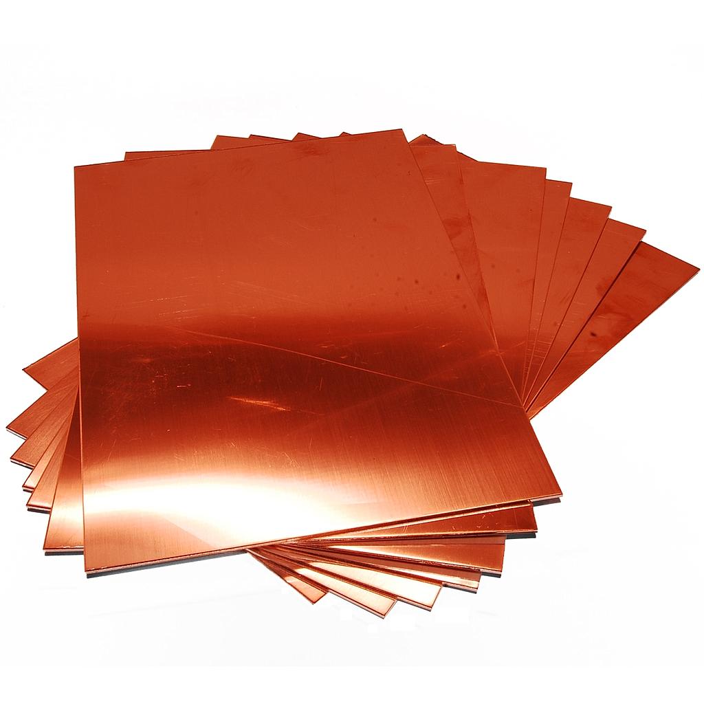 300 X 300 X3 mm copper plate