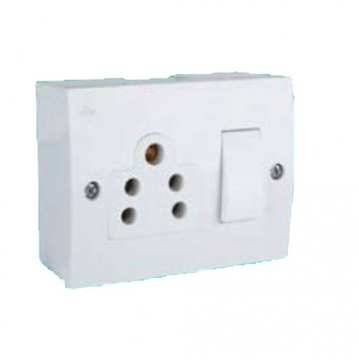 6A SWITCH SOCKET COMBINED WITH BOX