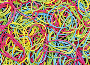 Rubber Band 2.5 inch 100 G