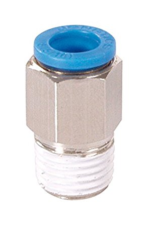 Male Connector Dia 12 x 1/4 Inch