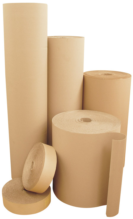 Corrugated Rolls 2ply 1.5mtr Width