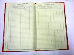Stock Register 730 Pages Rexine Bind